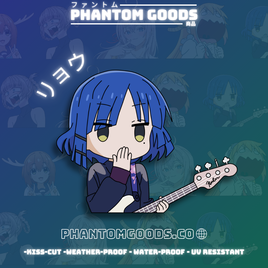 Ryo Peeker Sticker - Bocchi the Rock Sticker