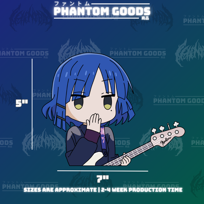 Ryo Peeker Sticker - Bocchi the Rock Sticker