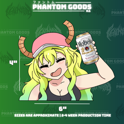 Lucoa - Drinking Sticker