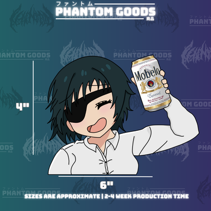 Himeno - Drinking Sticker