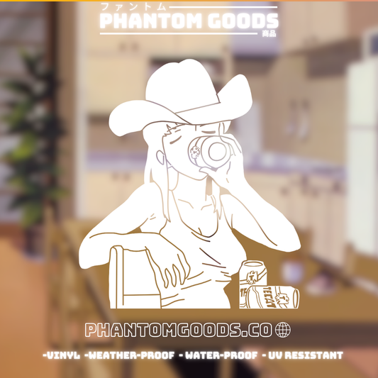 Misato Drinking Vinyl