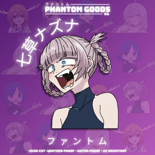 Nazuna Yelling Peeker Sticker - Call of the Night Sticker