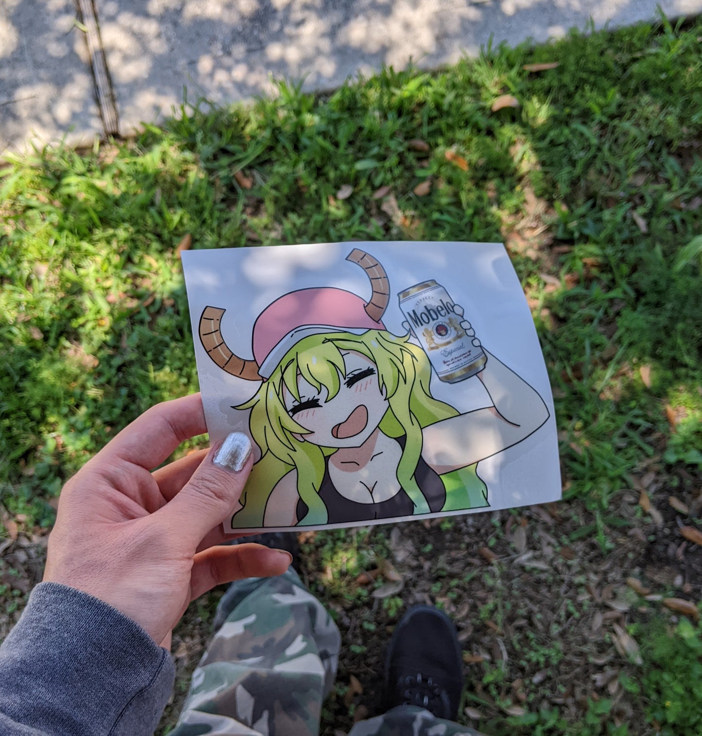 Lucoa - Drinking Sticker